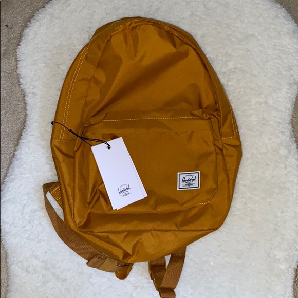 Herschel Classic Mid Volume Light Yellow Backpack - Picture 5 of 5